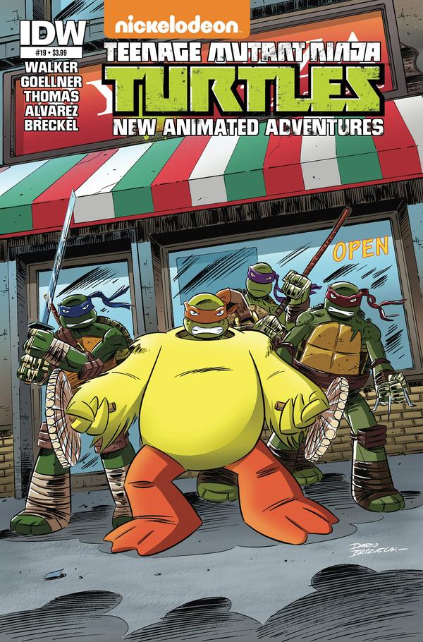 Teenage Mutant Ninja Turtles New Animated Adventures (2013) #19 cover