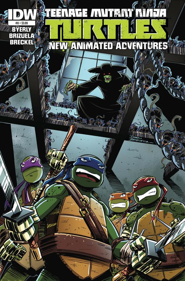 Teenage Mutant Ninja Turtles New Animated Adventures #8 cover