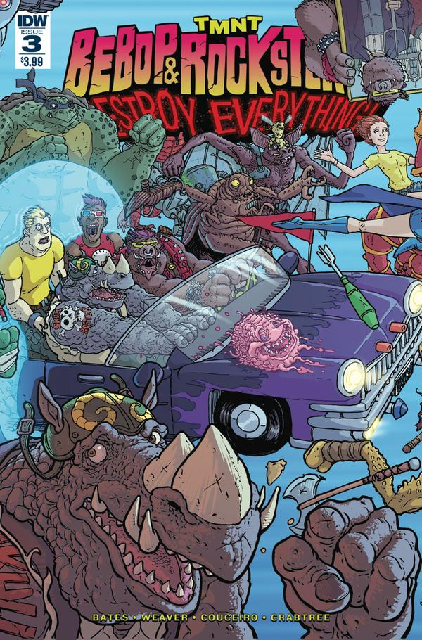 Teenage Mutant Ninja Turtles Bebop & Rocksteady Destroy Everything (2016) #3