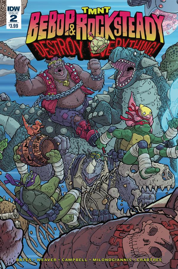 Teenage Mutant Ninja Turtles Bebop & Rocksteady Destroy Everything (2016) #2
