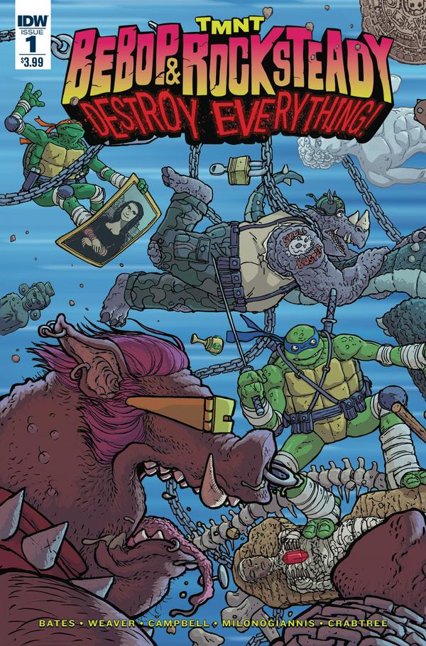 Teenage Mutant Ninja Turtles Bebop & Rocksteady Destroy Everything (2016) #1