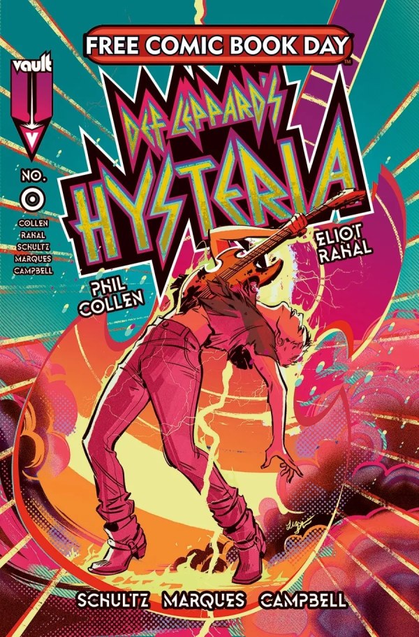 Free Comic Book Day 2025: Def Leppard's Hysteria