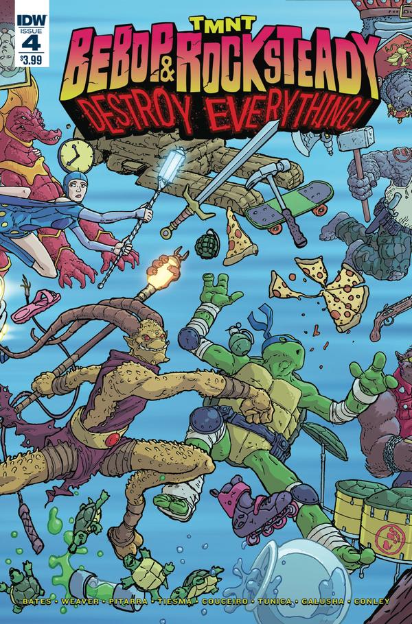 Teenage Mutant Ninja Turtles Bebop & Rocksteady Destroy Everything (2016) #4
