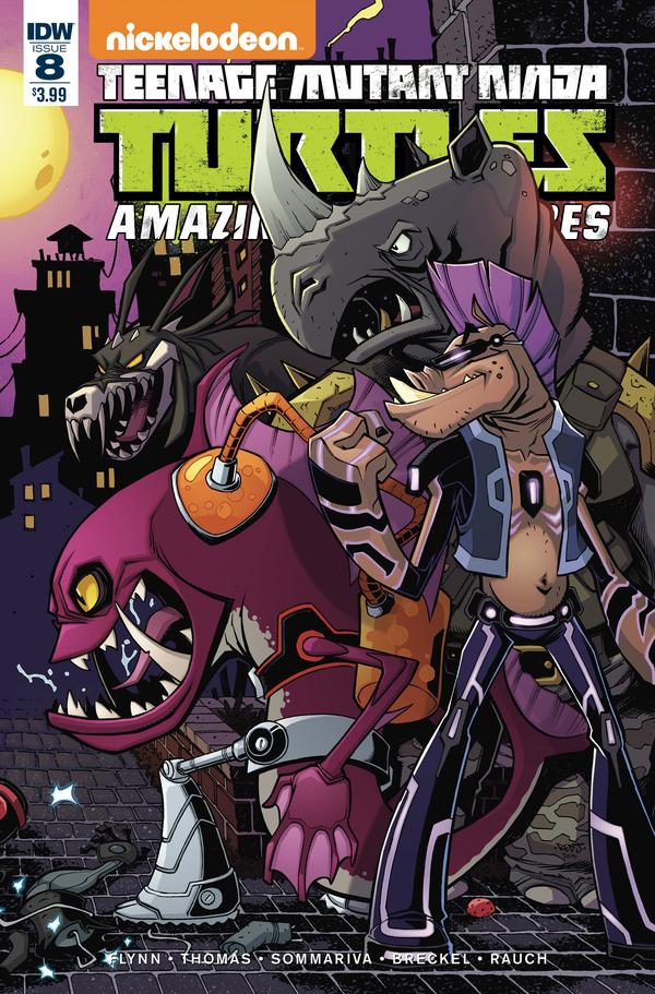 Teenage Mutant Ninja Turtles: Amazing Adventures (2015) #8 cover