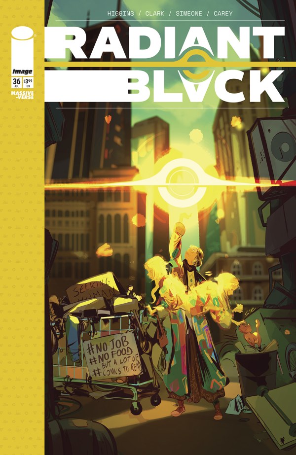 Cover for Radiant Black (2021) #36