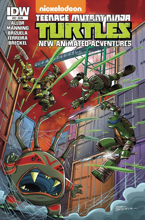 Teenage Mutant Ninja Turtles New Animated Adventures (2013) #22 cover
