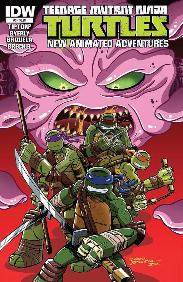 Teenage Mutant Ninja Turtles New Animated Adventures (2013) #3 cover