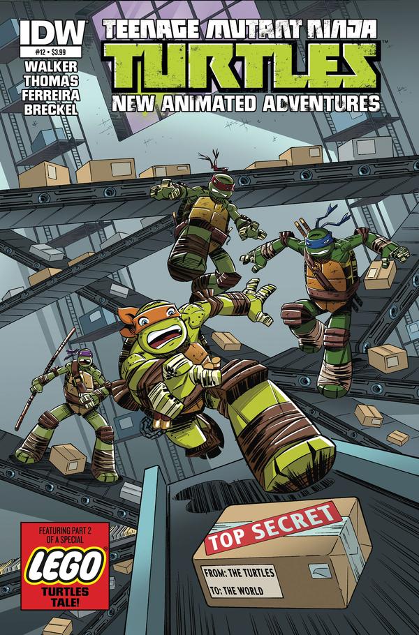 Teenage Mutant Ninja Turtles New Animated Adventures (2013) #12 cover