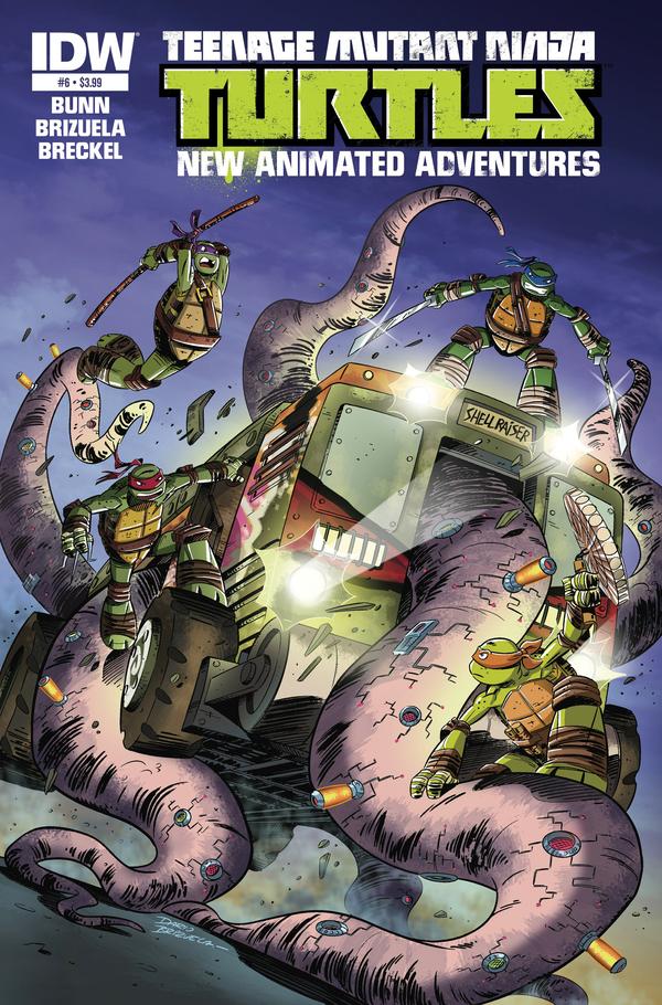 Teenage Mutant Ninja Turtles New Animated Adventures #6 cover