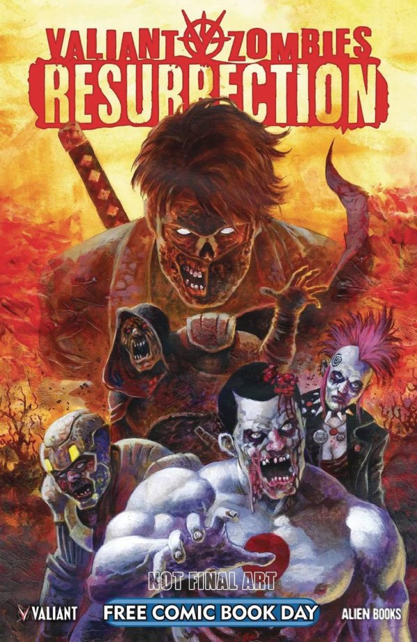 Free Comic Book Day 2025: Valiant Zombies – Resurrection