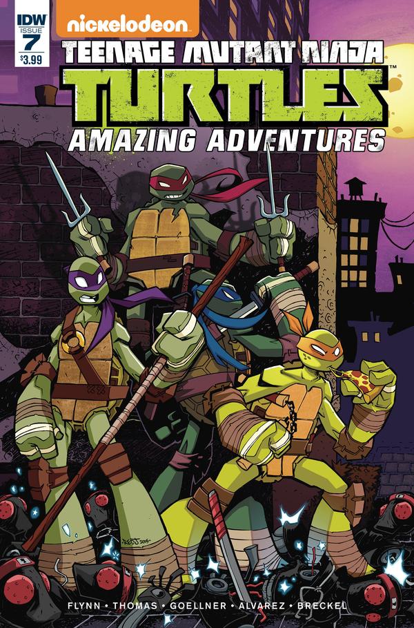 Teenage Mutant Ninja Turtles: Amazing Adventures (2015) #7 cover