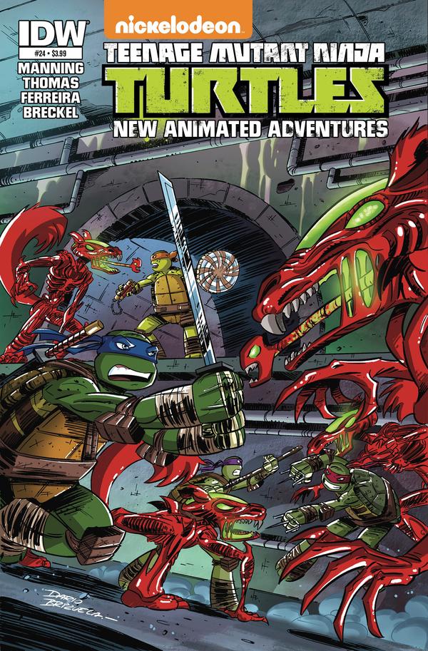 Teenage Mutant Ninja Turtles New Animated Adventures (2013) #24 cover