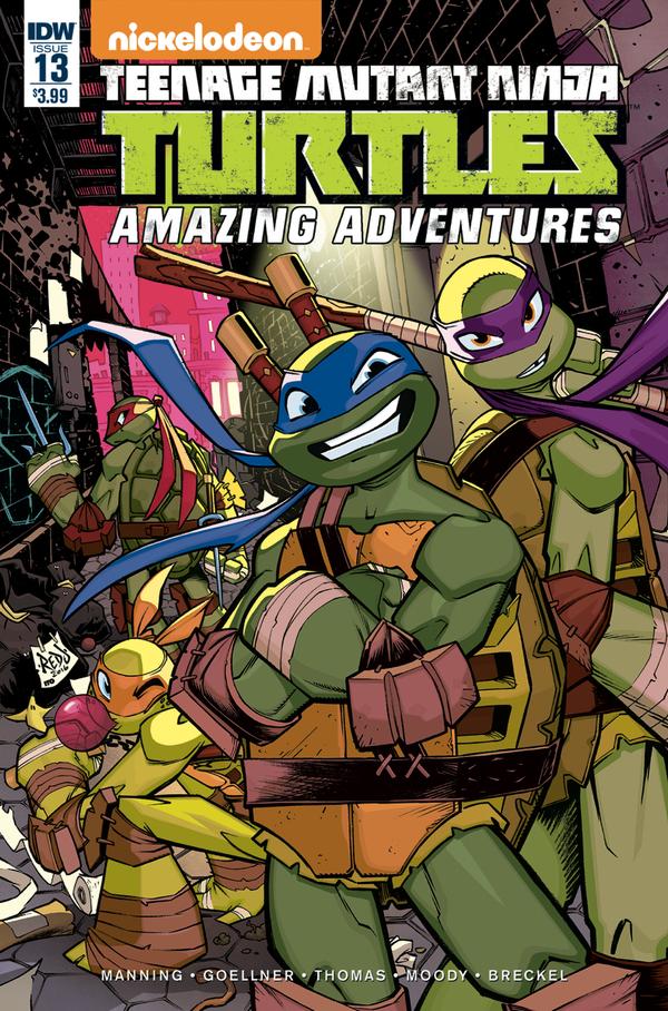 Teenage Mutant Ninja Turtles: Amazing Adventures (2015) #13 cover