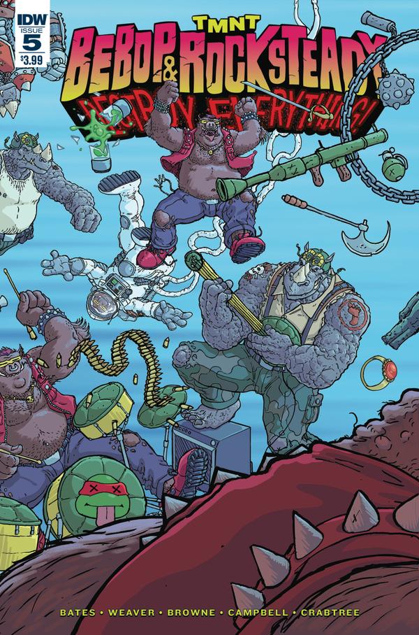 Teenage Mutant Ninja Turtles Bebop & Rocksteady Destroy Everything (2016) #5