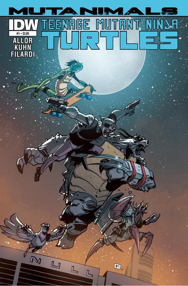 Teenage Mutant Ninja Turtles: Mutanimals (2015) #1 cover