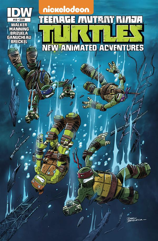 Teenage Mutant Ninja Turtles New Animated Adventures (2013) #18 cover
