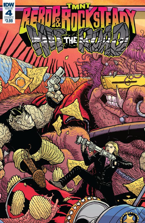 Teenage Mutant Ninja Turtles: Bebop & Rocksteady Hit the Road (2018) #4