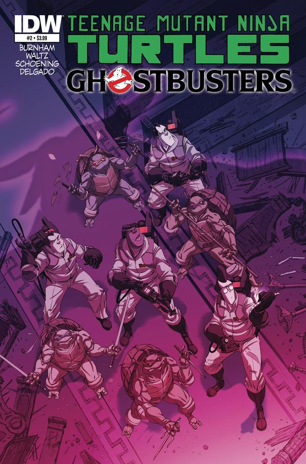 Teenage Mutant Ninja Turtles / Ghostbusters (2014) #2