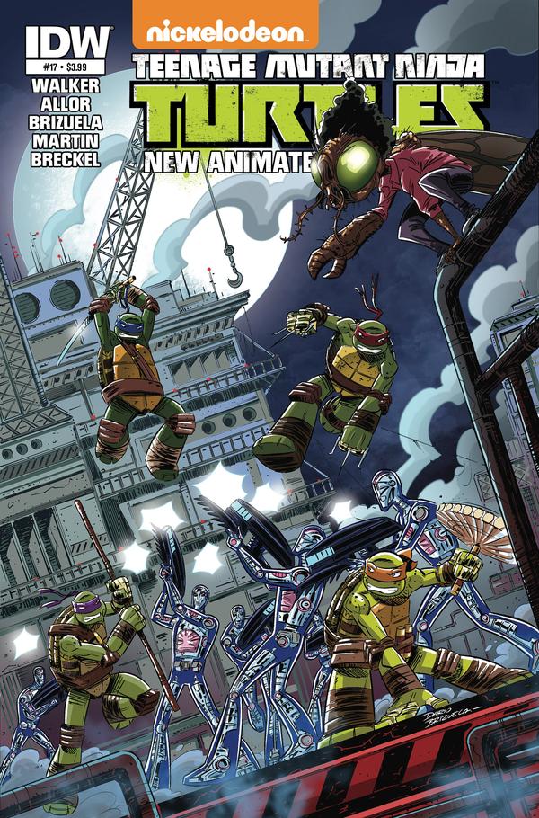 Teenage Mutant Ninja Turtles New Animated Adventures (2013) #17 cover