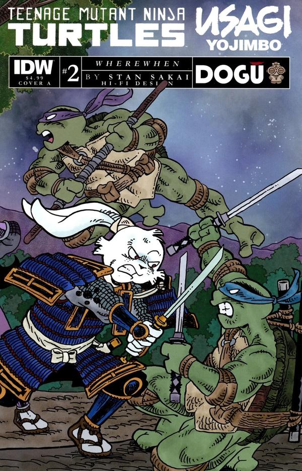 Teenage Mutant Ninja Turtles / Usagi Yojimbo: WhereWhen