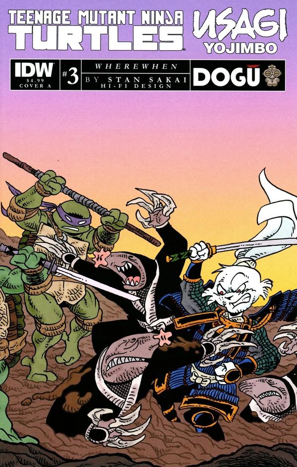 Teenage Mutant Ninja Turtles / Usagi Yojimbo: WhereWhen