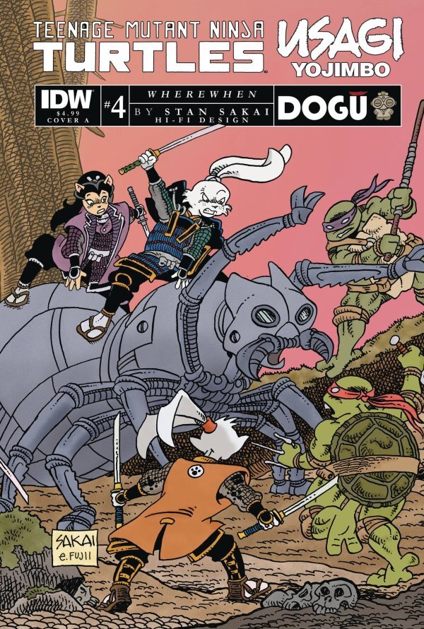 Teenage Mutant Ninja Turtles / Usagi Yojimbo: WhereWhen