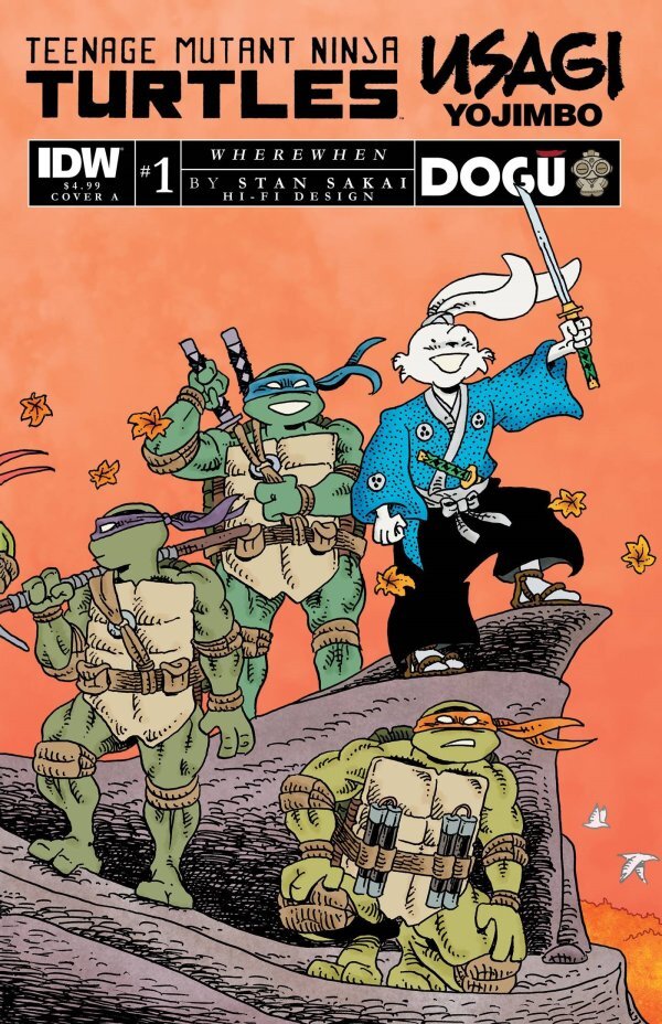 Teenage Mutant Ninja Turtles / Usagi Yojimbo: WhereWhen