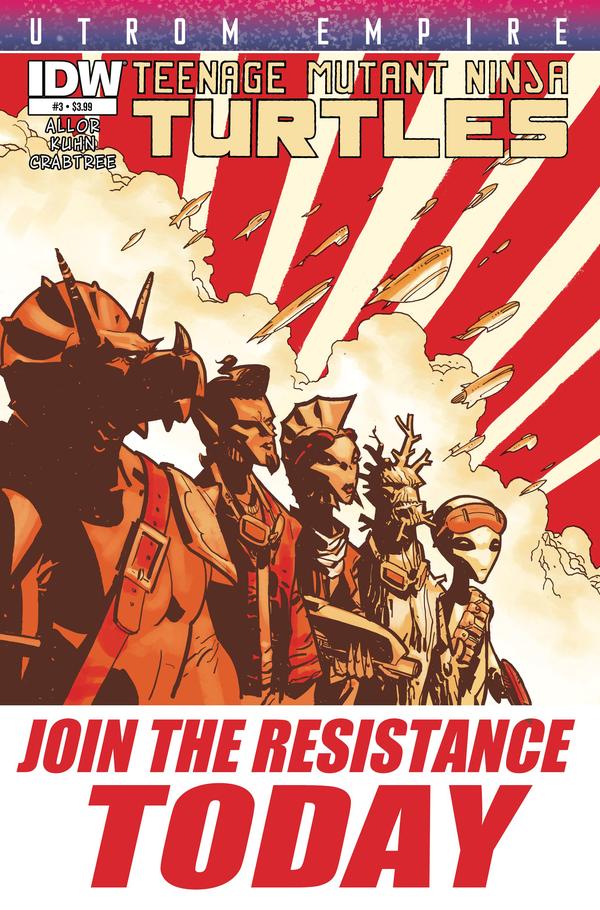 Teenage Mutant Ninja Turtles: Utrom Empire (2014) #3