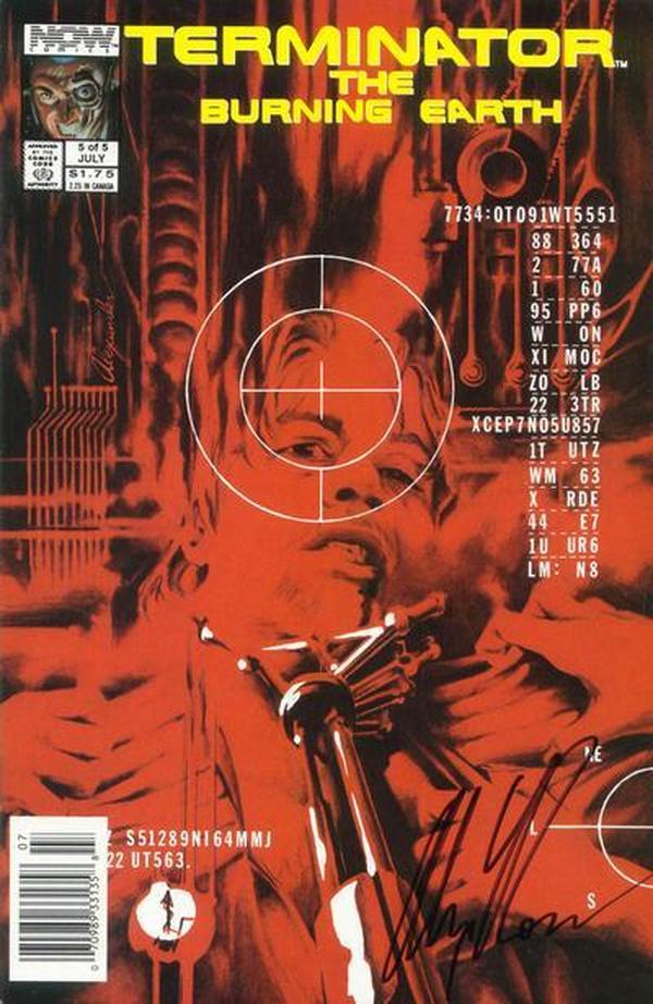 Cover of The Terminator: The Burning Earth #5