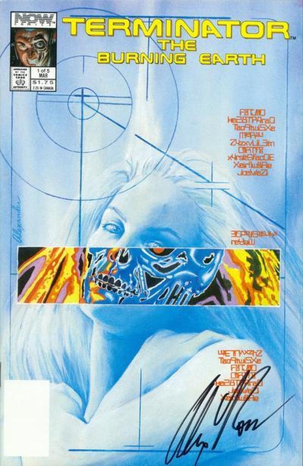 Cover of The Terminator: The Burning Earth #1
