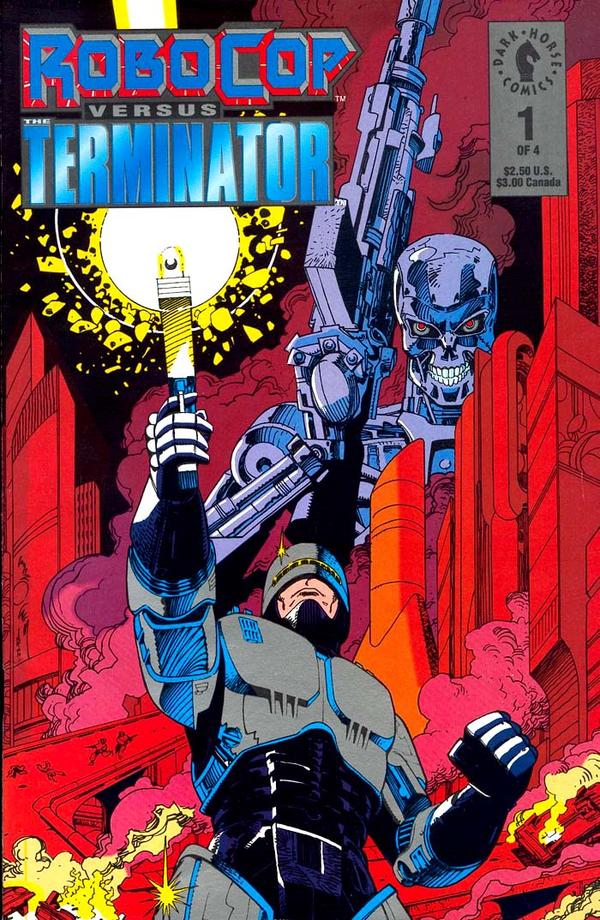 RoboCop versus the Terminator #1 cover