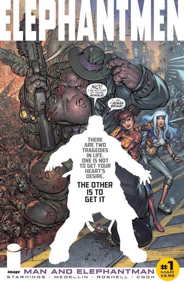 Elephantmen: Man and Elephantman (2011) #1