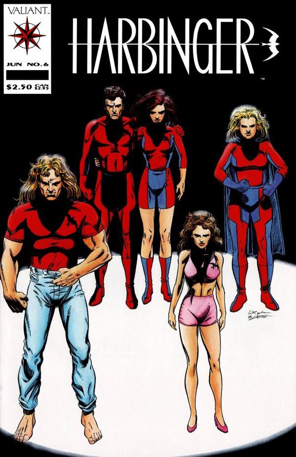 Harbinger (1992) #6 cover
