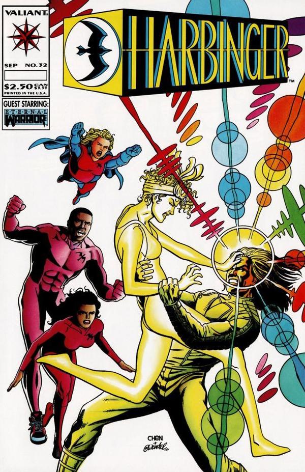 Harbinger (1992) #32 cover