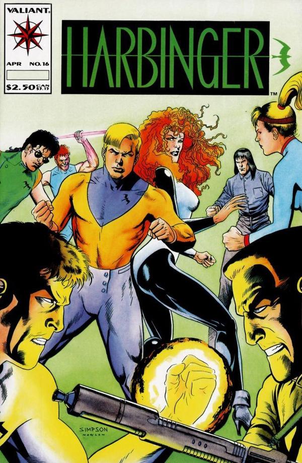 Harbinger (1992) #16 cover