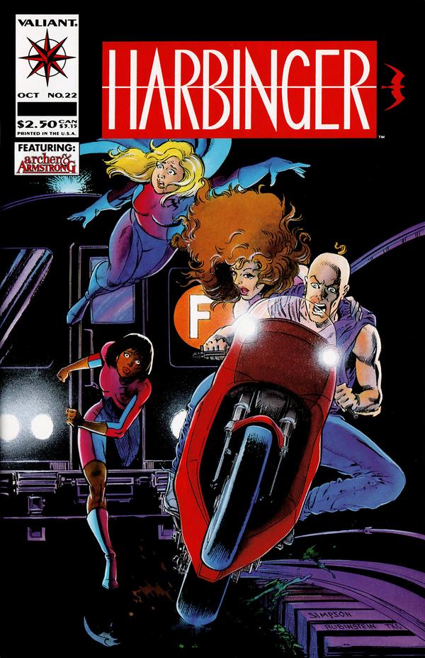 Harbinger (1992) #22 cover