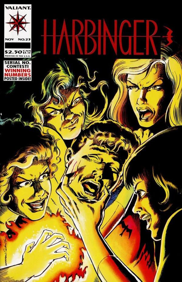 Harbinger (1992) #23 cover