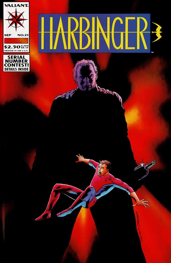 Harbinger (1992) #21 cover
