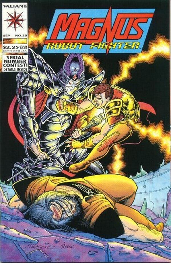 Magnus Robot Fighter (1991) #28 cover