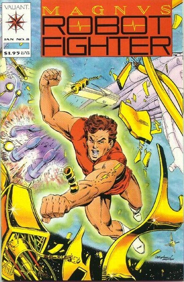 Magnus Robot Fighter (1991) #8 cover