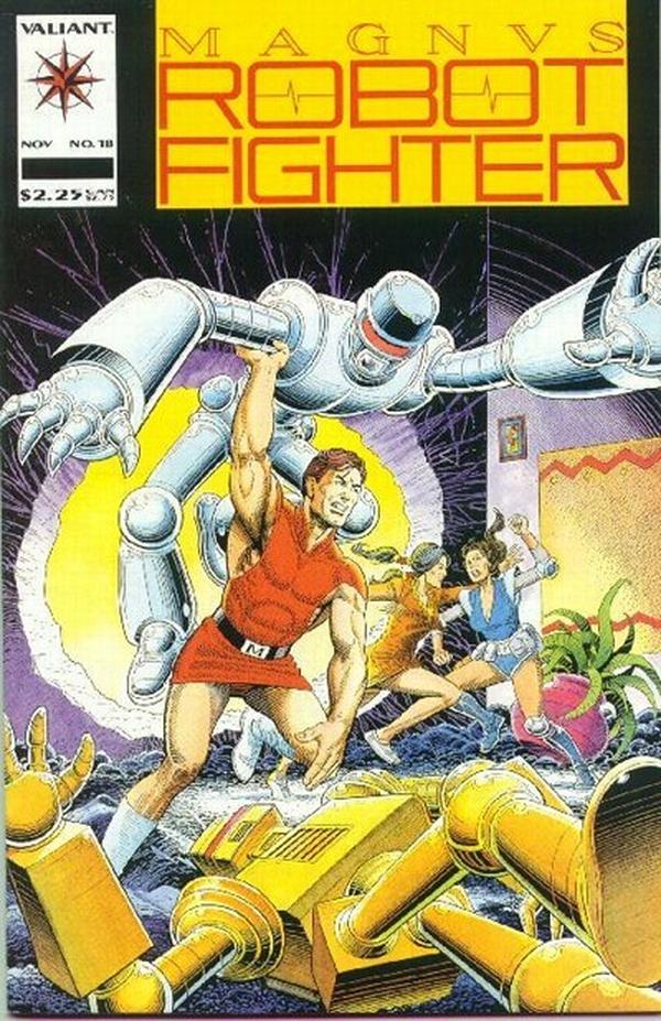 Magnus Robot Fighter (1991) #18 cover
