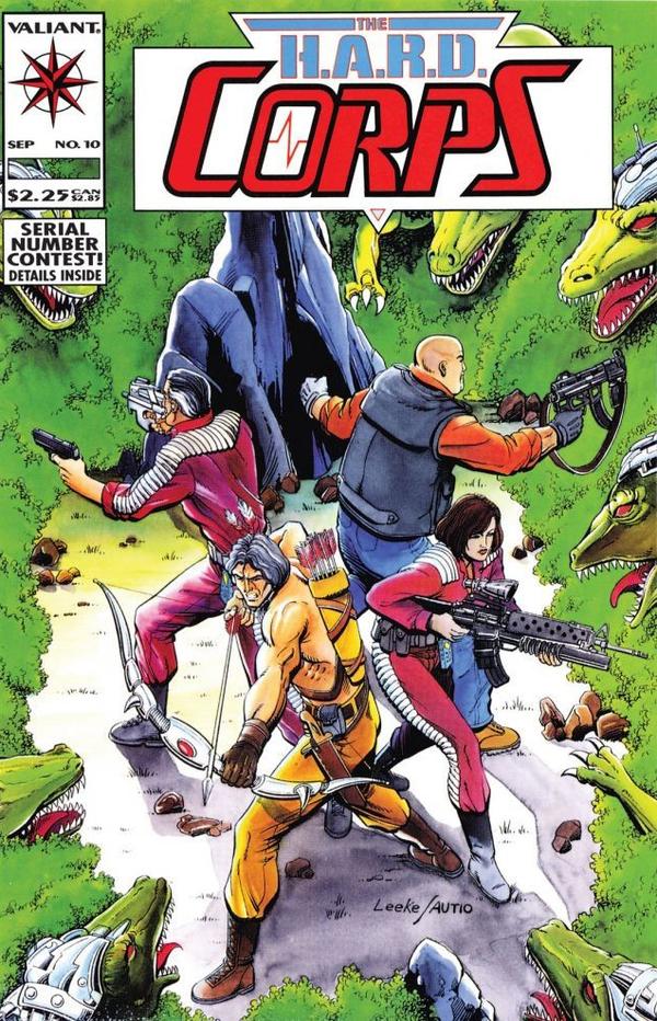 The H.A.R.D. Corps #10 cover