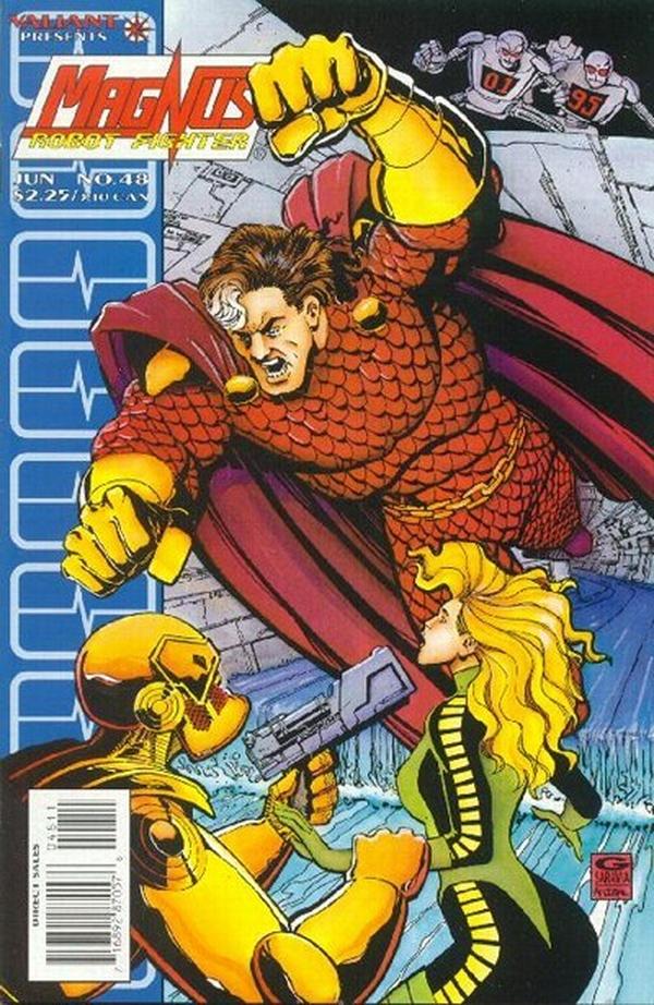 Magnus Robot Fighter (1991) #48 cover