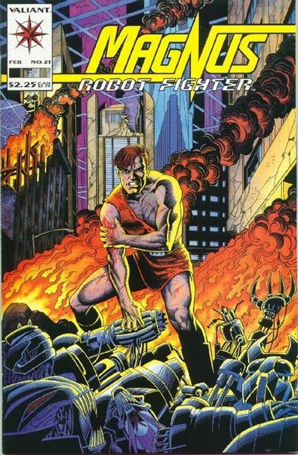 Magnus Robot Fighter (1991) #21 cover