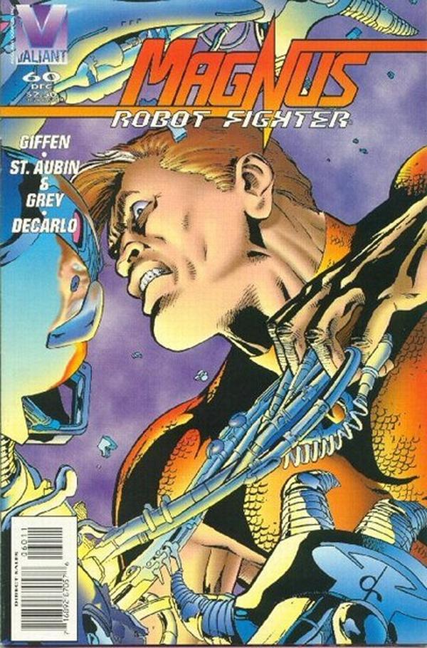 Magnus Robot Fighter (1991) #60 cover