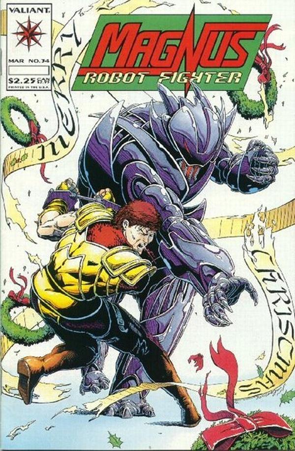 Magnus Robot Fighter (1991) #34 cover