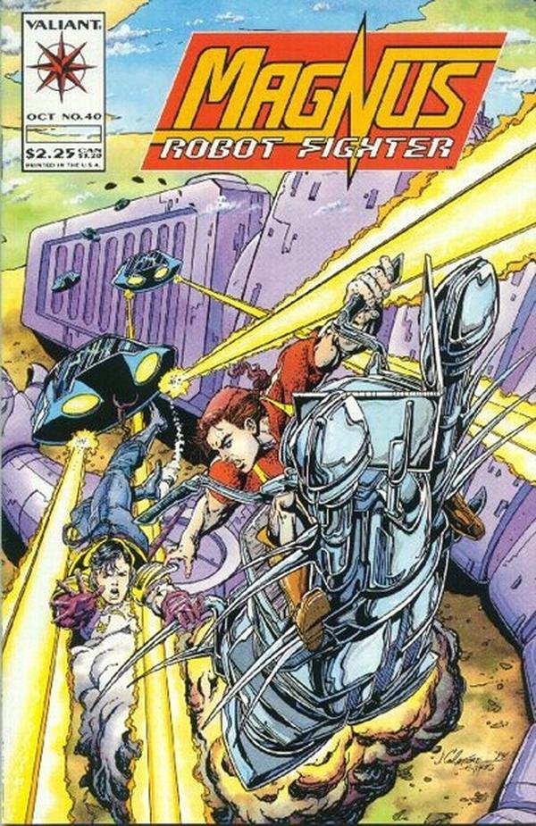 Magnus Robot Fighter (1991) #40 cover