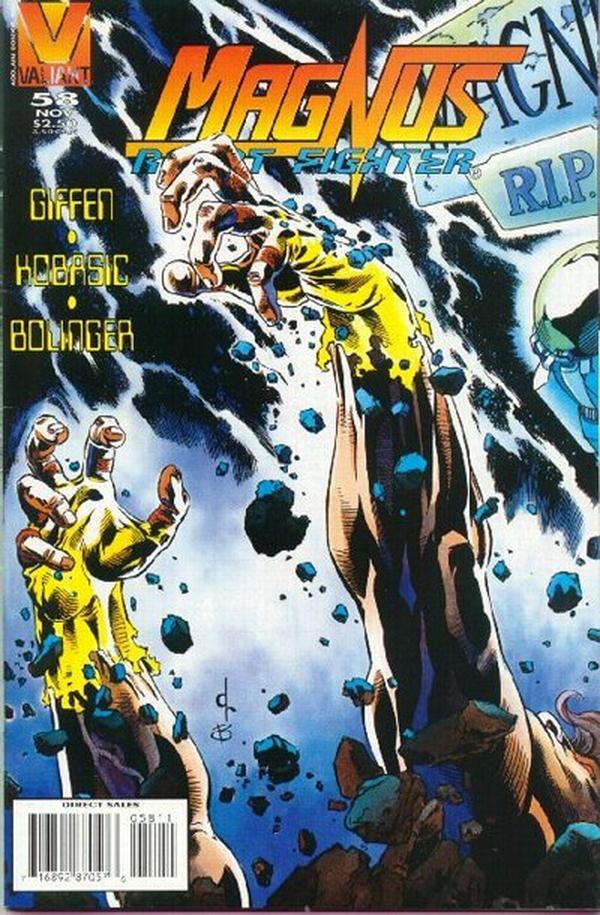 Magnus Robot Fighter (1991) #58 cover