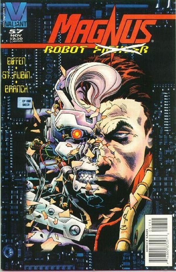 Magnus Robot Fighter (1991) #57 cover