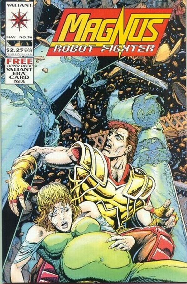 Magnus Robot Fighter (1991) #36 cover